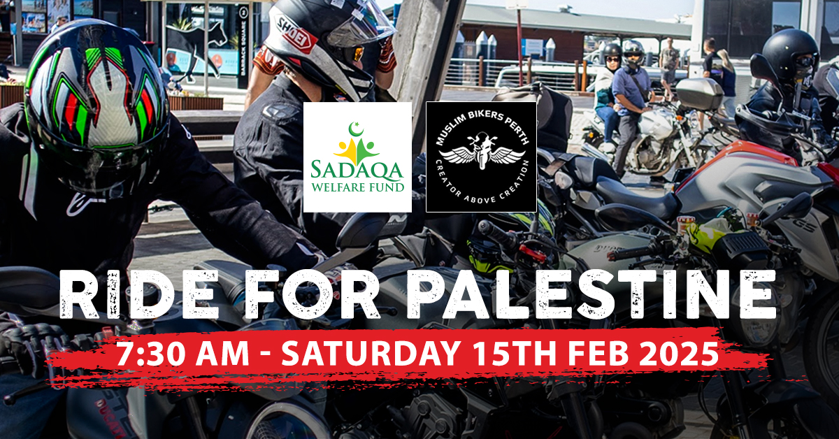 RIDE FOR PALESTINE 🏍