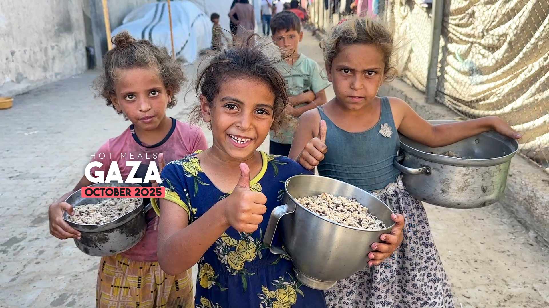 Hot Meals Gaza October 2025