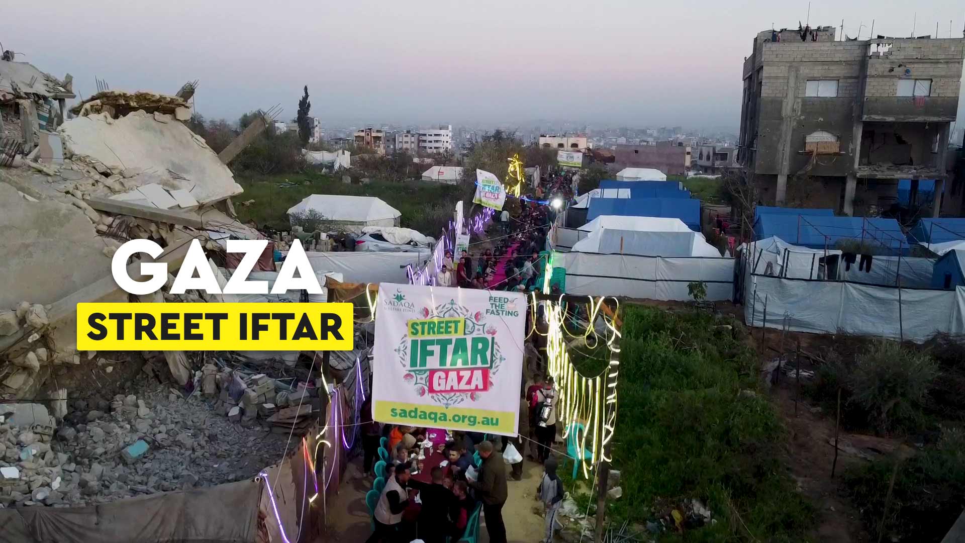 Street Iftar Gaza