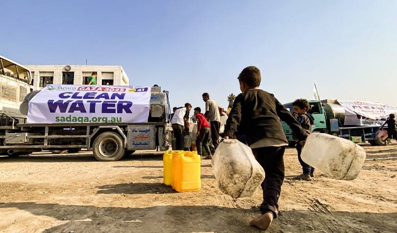 Water Tankers Gaza